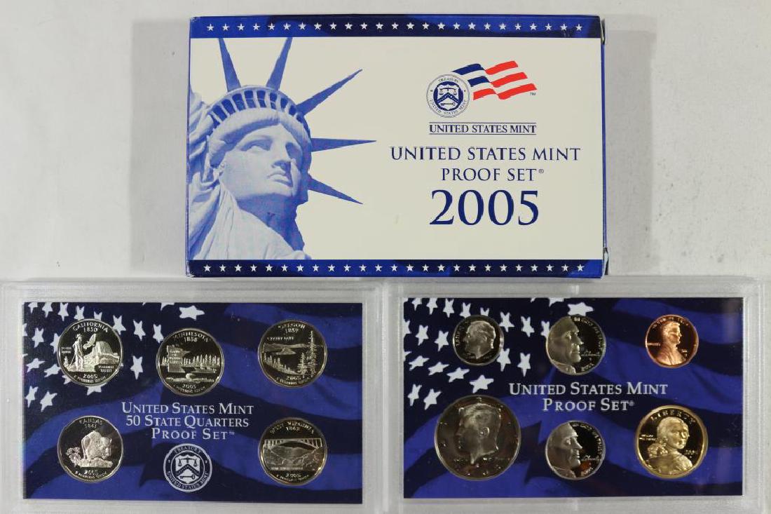 2005 US PROOF SET (WITH BOX) (1 of 2)