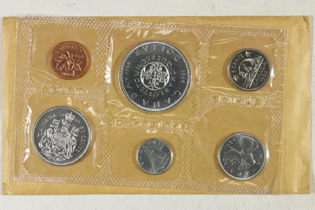 1964 CANADA SILVER (PF LIKE) SET WITH ENVELOPE (1 of 2)