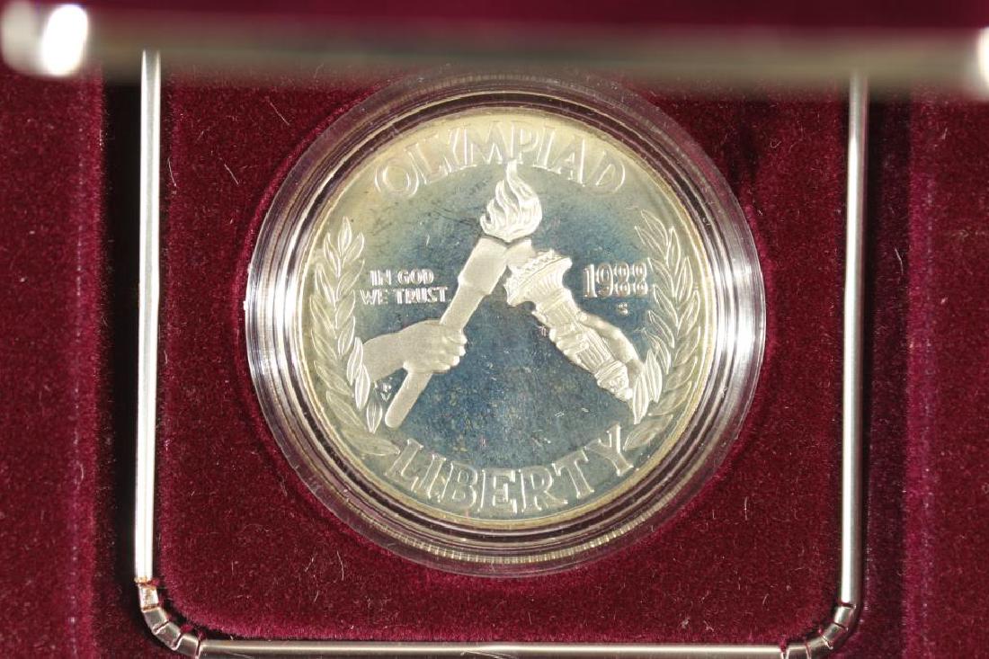 1988-S US OLYMPIC PROOF SILVER DOLLAR (1 of 3)
