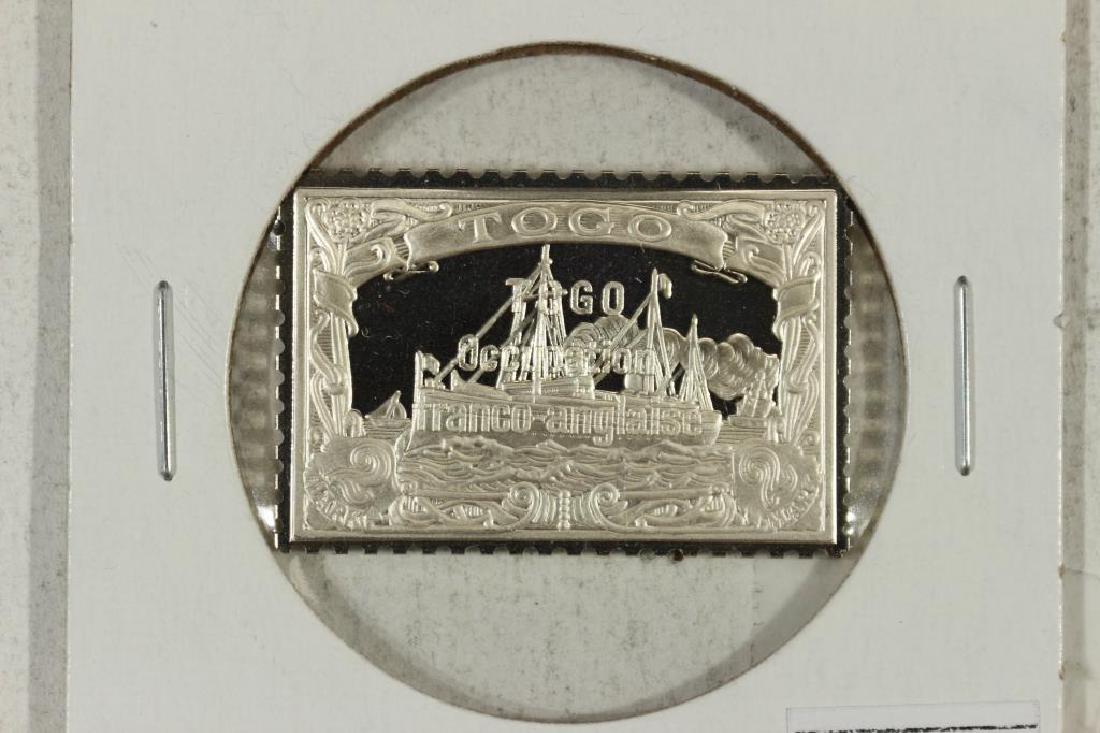 14 GRAM STERLING SILVER INGOT 1915 TOGO 2 MARKS (1 of 2)