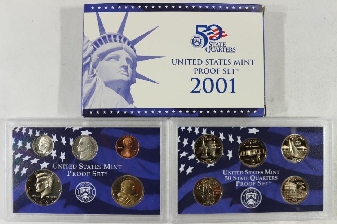 2001 US PROOF SET (WITH BOX) (1 of 2)