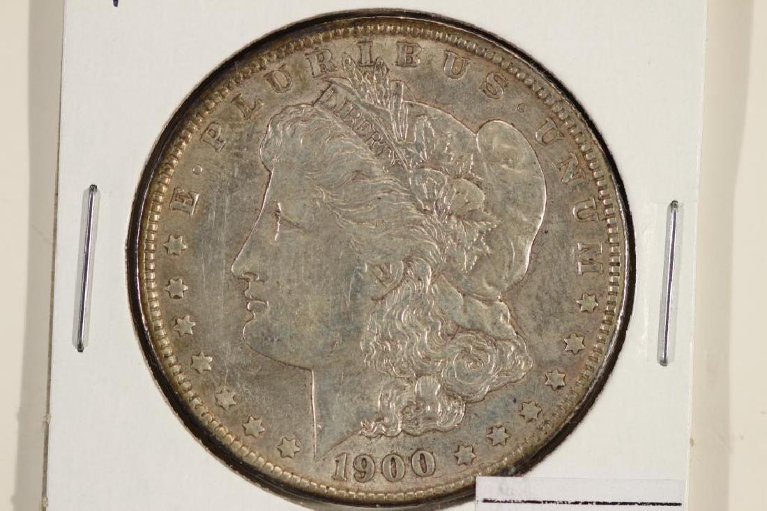 1900 MORGAN SILVER DOLLAR: You must call or email us your credit card directly. Our phone number is 1-763-862-8302 and our email is bidalotauction@aol.com. Thanks.