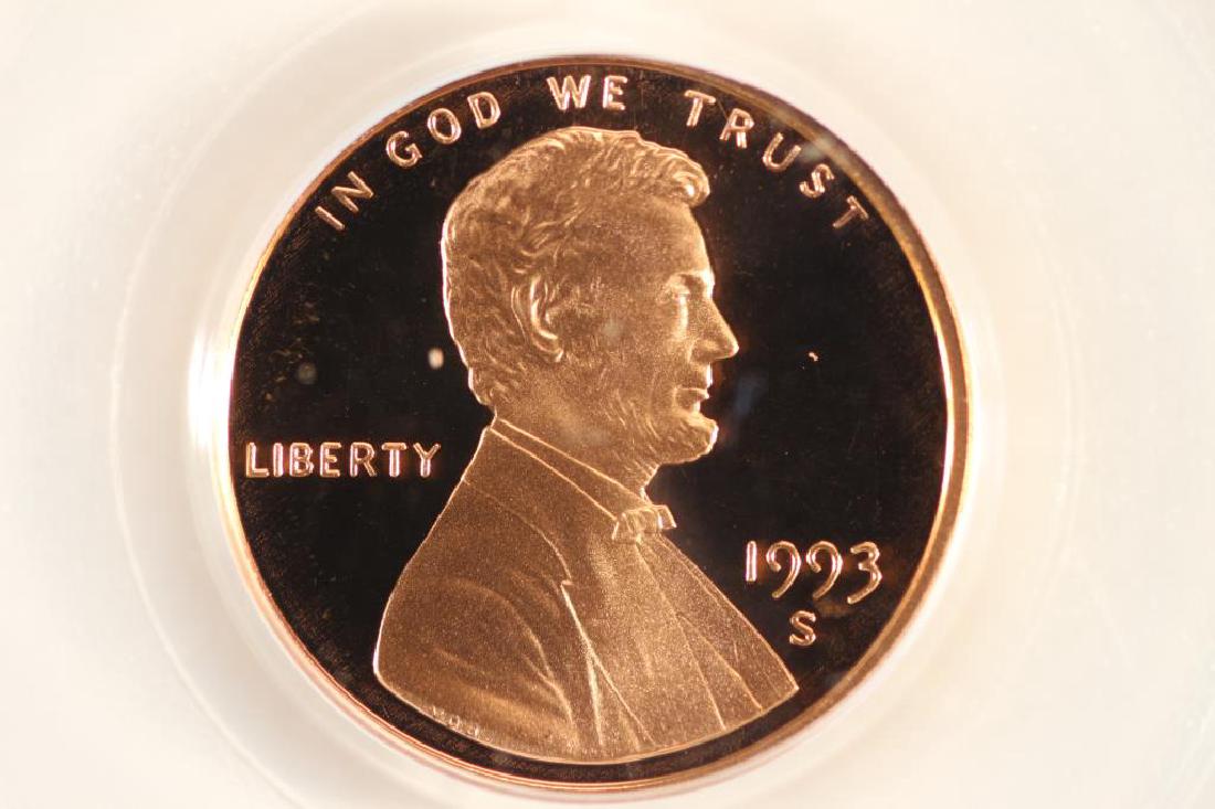 1993-S LINCOLN CENT PCGS PR69RD DCAM: You must call or email us your credit card directly. Our phone number is 1-763-862-8302 and our email is bidalotauction@aol.com. Thanks.