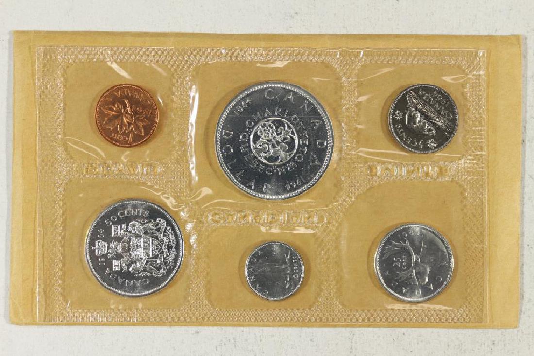 1964 CANADA SILVER (PF LIKE) SET WITH ENVELOPE (1 of 2)