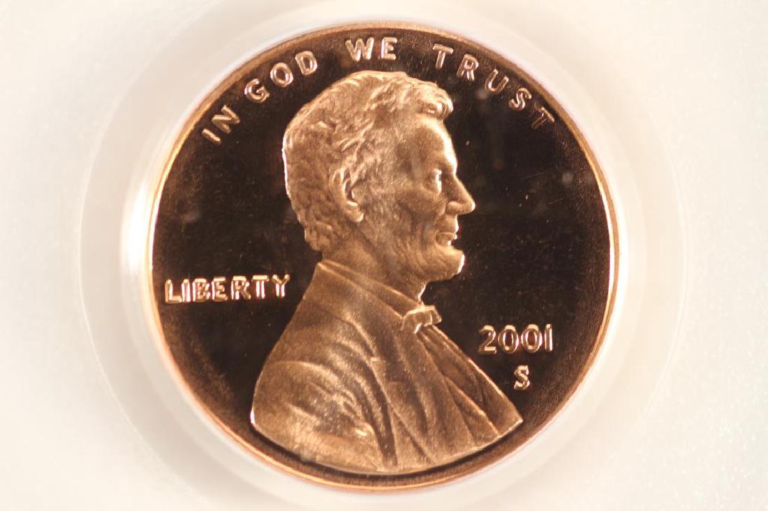 2001-S LINCOLN CENT PCGS PR69RD DCAM: You must call or email us your credit card directly. Our phone number is 1-763-862-8302 and our email is bidalotauction@aol.com. Thanks.
