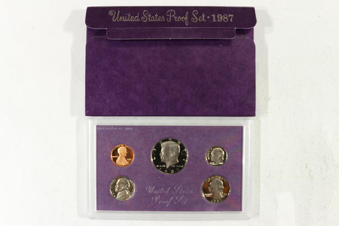 1987 US PROOF SET (WITH BOX): You must call or email us your credit card directly. Our phone number is 1-763-862-8302 and our email is bidalotauction@aol.com. Thanks.
