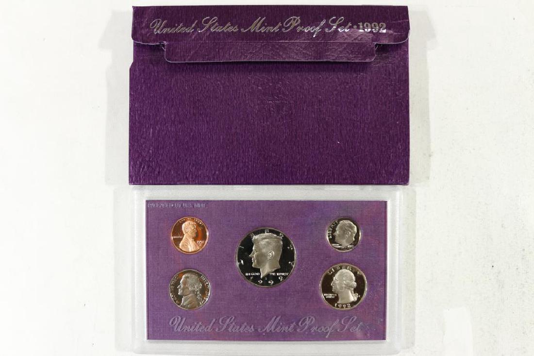 1992 US PROOF SET (WITH BOX) (1 of 2)