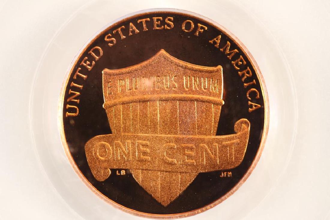 2011-S LINCOLN SHIELD CENT PCGS PR69RD DCAM (1 of 3)