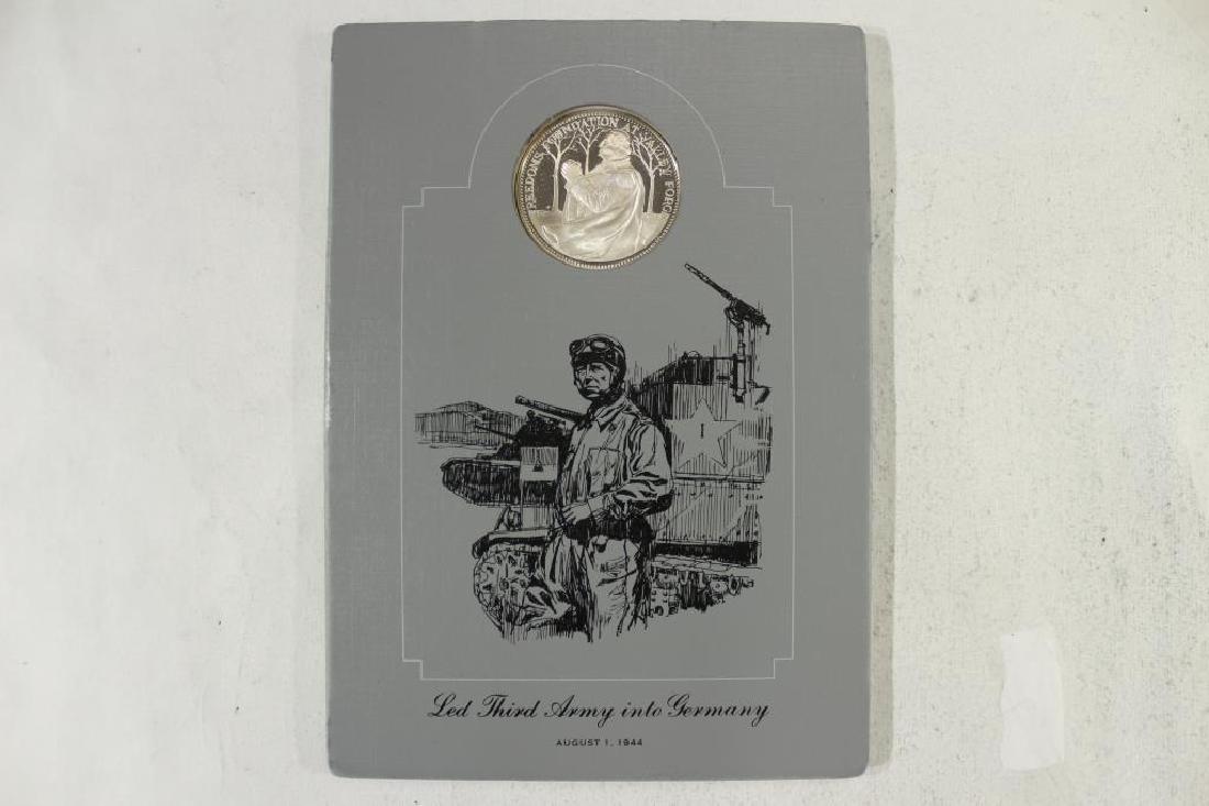 1 OZ. STERLING SILVER PROOF ROUND GEORGE S. PATTON (1 of 2)