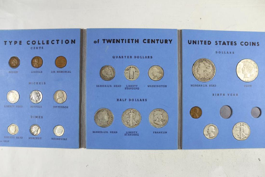 TYPE COLLECTION OF 20TH CENTURY COINS CONTAINS: (1 of 5)