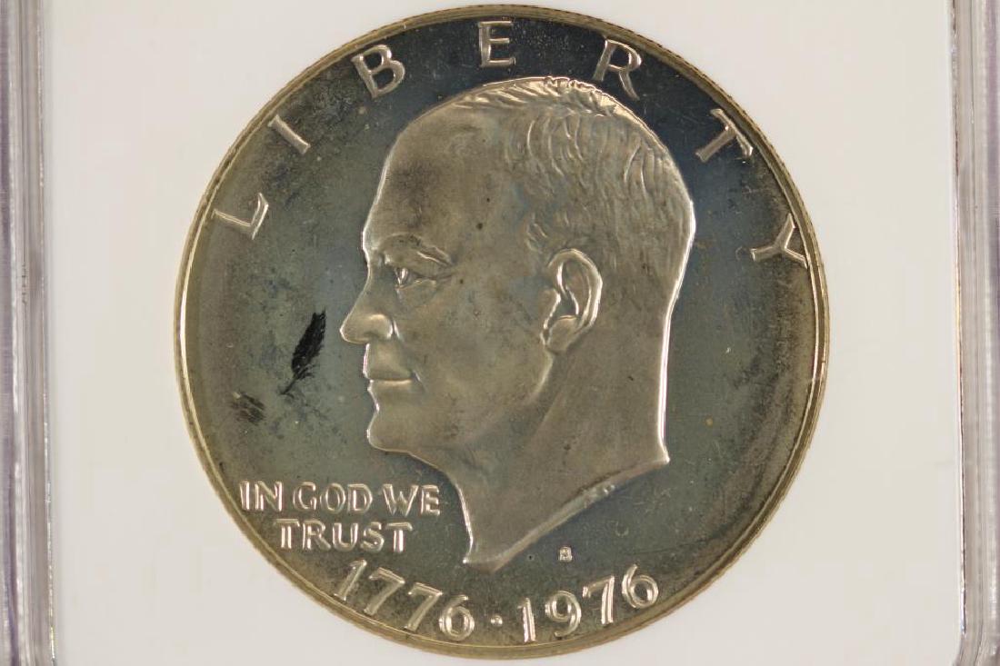 1976-S TYPE I IKE SILVER DOLLAR NGC PF67 (1 of 3)