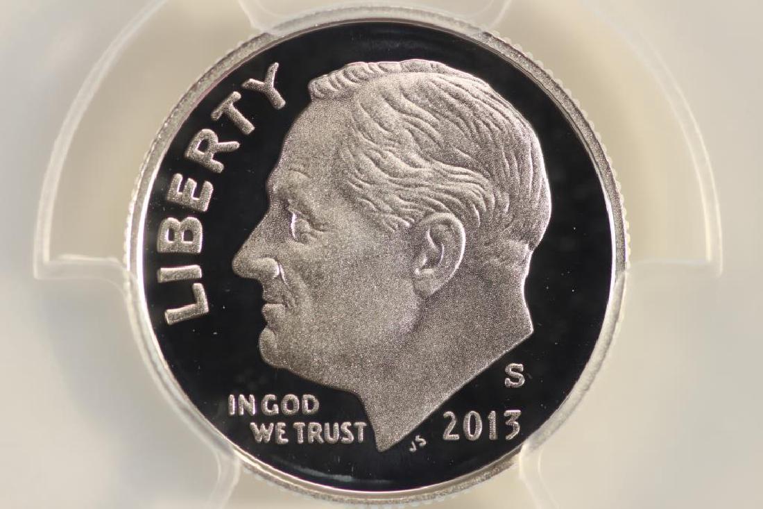 2013-S SILVER ROOSEVELT DIME PCGS PR70 DCAM: You must call or email us your credit card directly. Our phone number is 1-763-862-8302 and our email is bidalotauction@aol.com. Thanks.