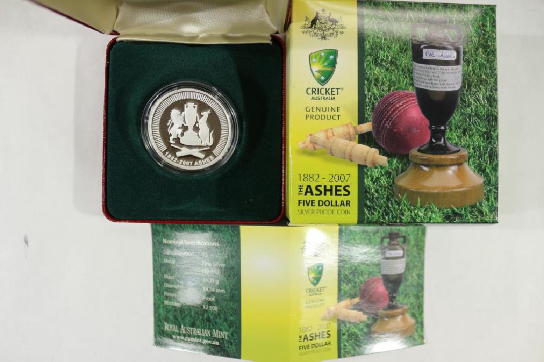 2007 AUSTRALIA $5 PROOF SILVER COIN 1.16 OZ. ASW (1 of 6)