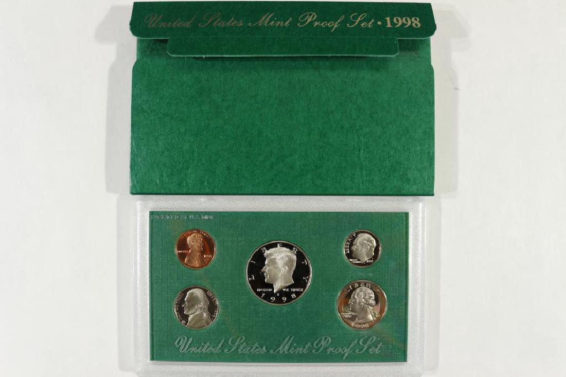 1998 US PROOF SET (WITH BOX) (1 of 2)