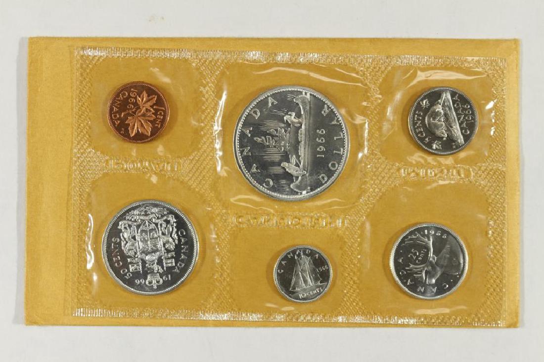 1966 CANADA SILVER (PF LIKE) SET WITH ENVELOPE (1 of 2)