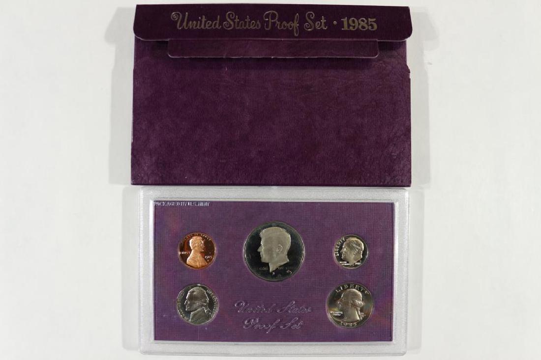 1985 US PROOF SET (WITH BOX) (1 of 2)