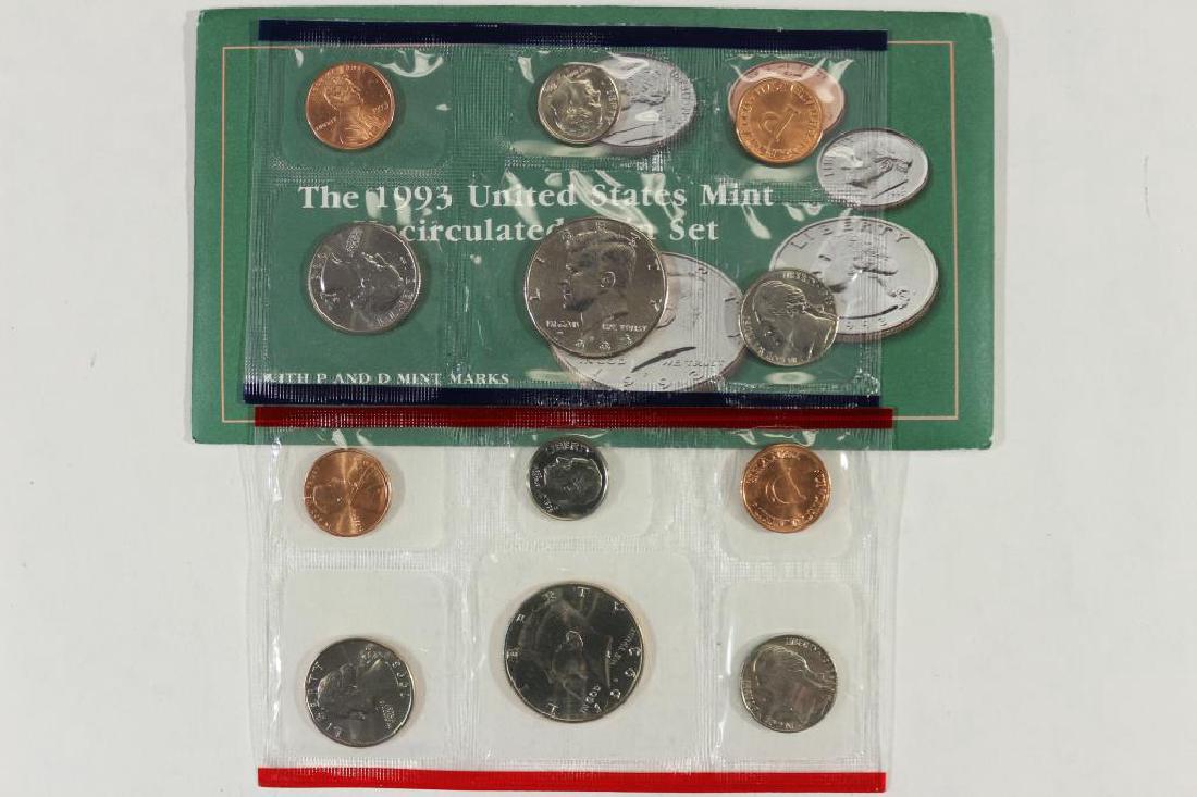1993 US MINT SET (UNC) P/D (WITH ENVELOPE) (1 of 2)