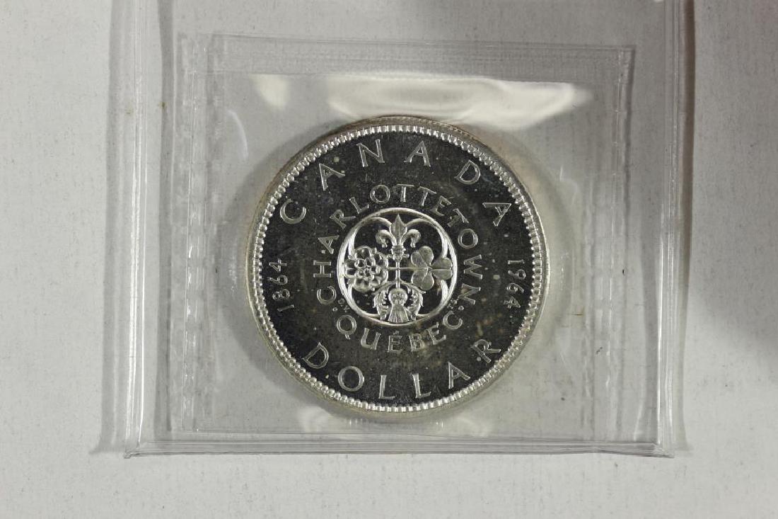 1964 CANADA SILVER DOLLAR ICCS PL65 (1 of 3)