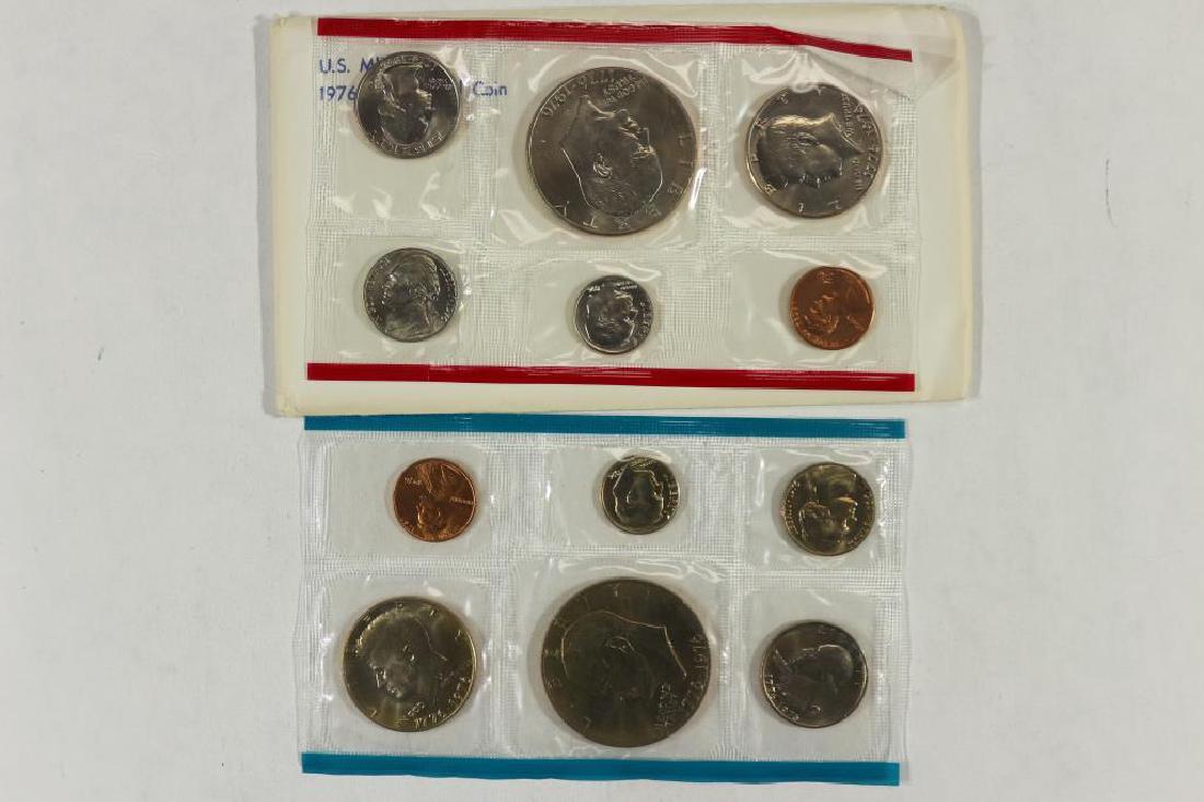 1976 US MINT SET (UNC) P/D (WITH ENVELOPE) (1 of 2)