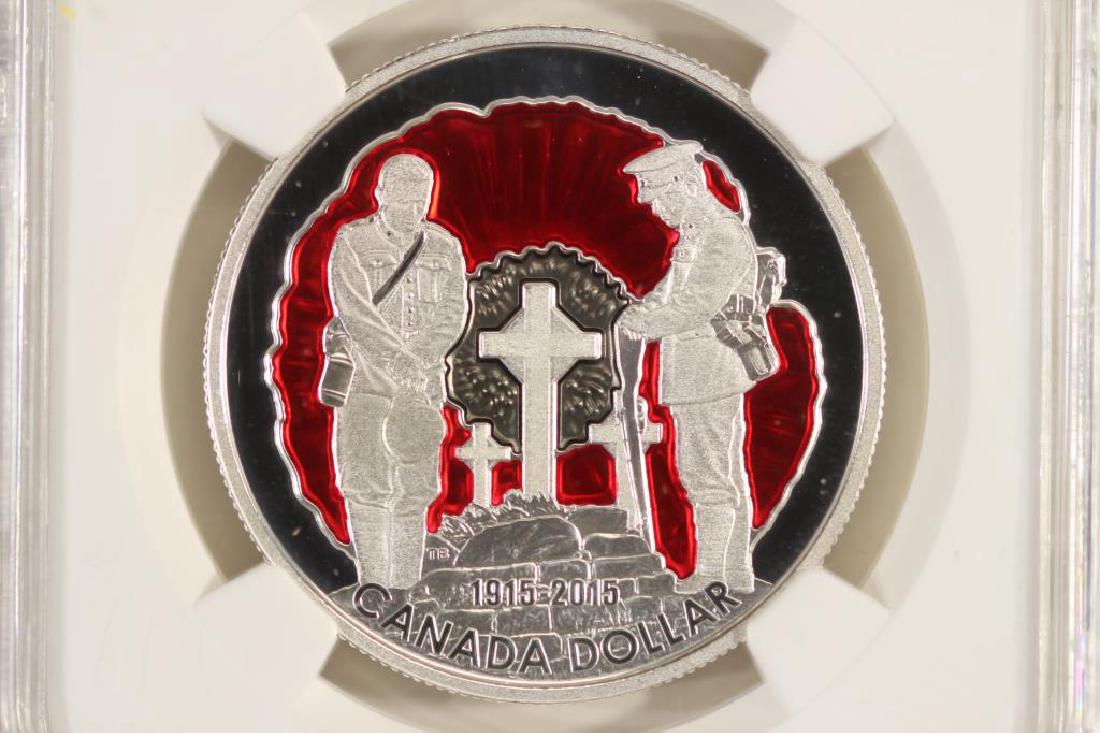 2015 CANADA SILVER DOLLAR 100TH ANNIVERSARY (1 of 3)