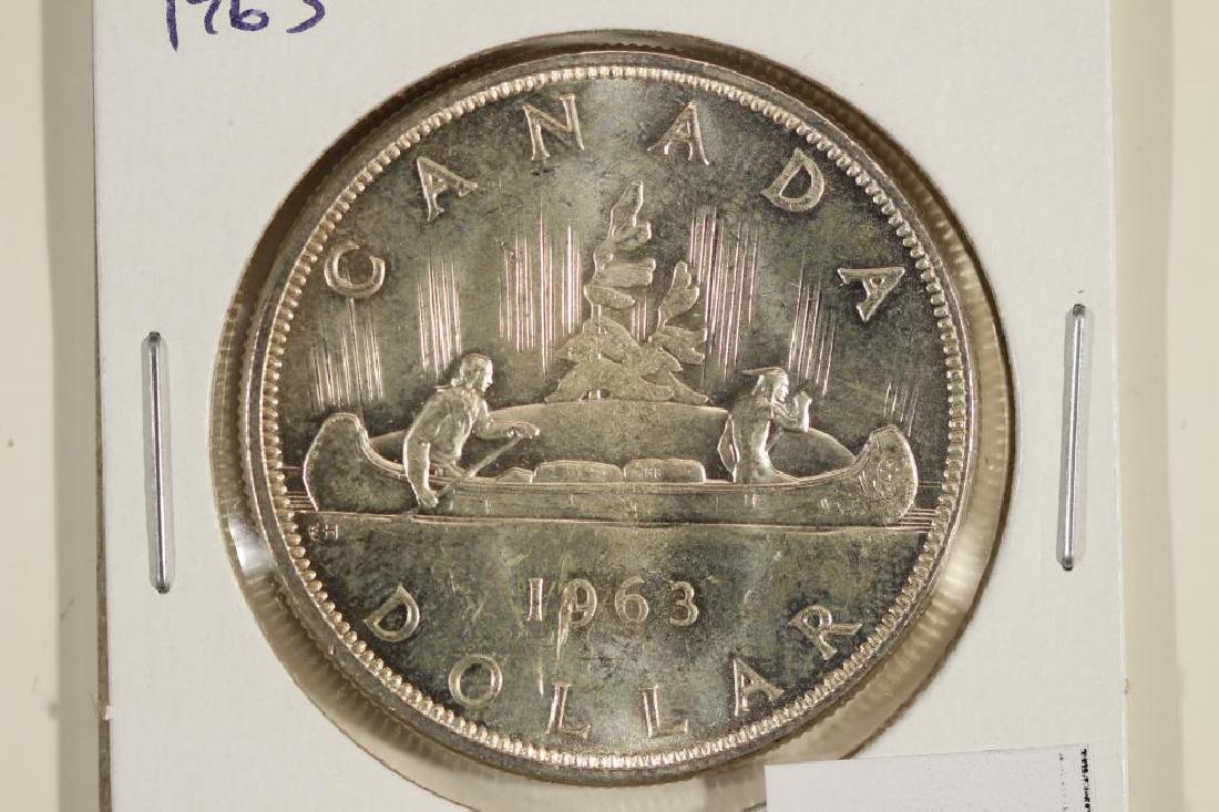 1963 CANADA SILVER DOLLAR (1 of 2)