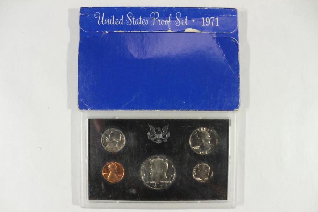 1971 US PROOF SET (WITH BOX) (1 of 2)