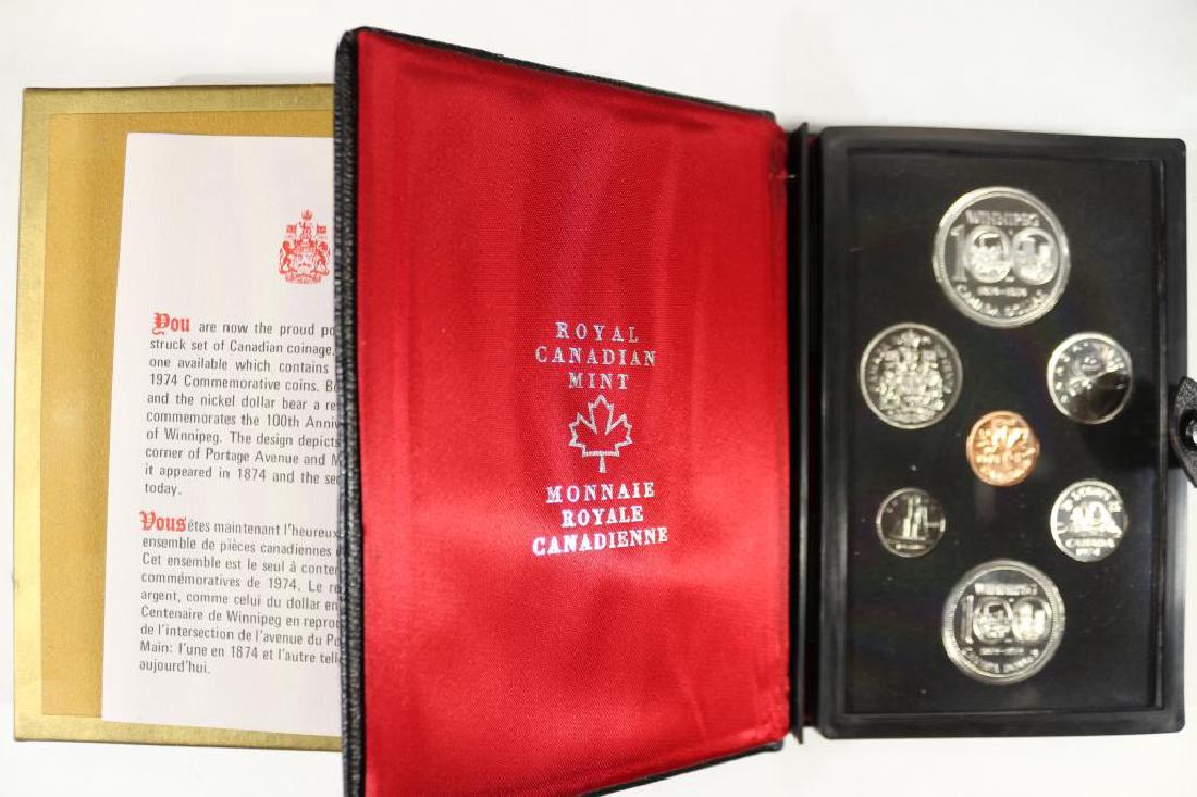 1974 CANADA DOUBLE DOLLAR PROOF SET WINNIPEG (1 of 2)