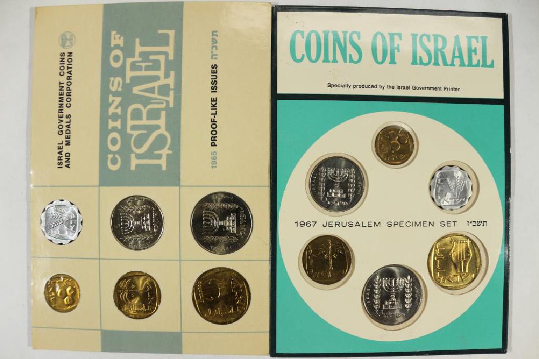 ISRAEL 1965 (PF LIKE) & 1967 JERUSALEM SETS (1 of 2)