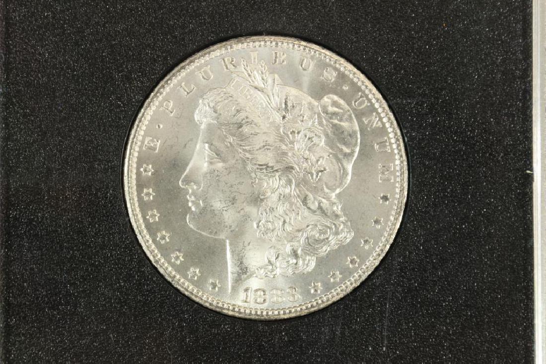 1883 -CC GSA MORGAN SILVER DOLLAR (UNC) (1 of 3)