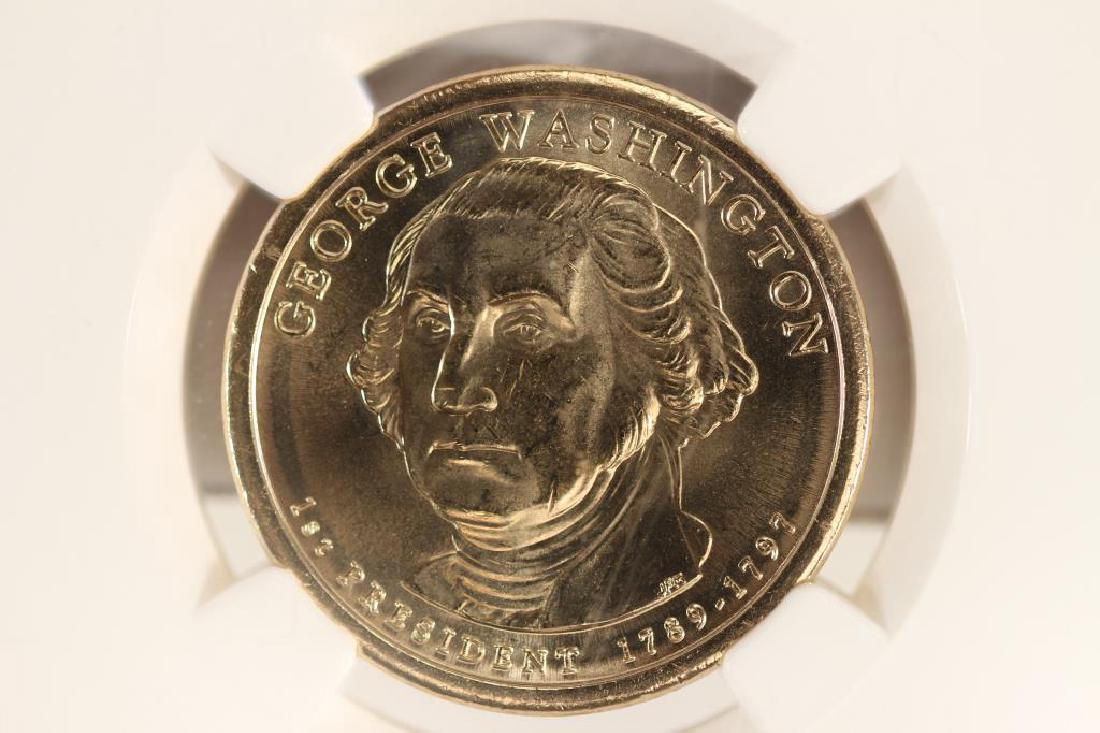 2007-D GEORGE WASHINGTON DOLLAR NGC BRILLIANT UNC (1 of 3)