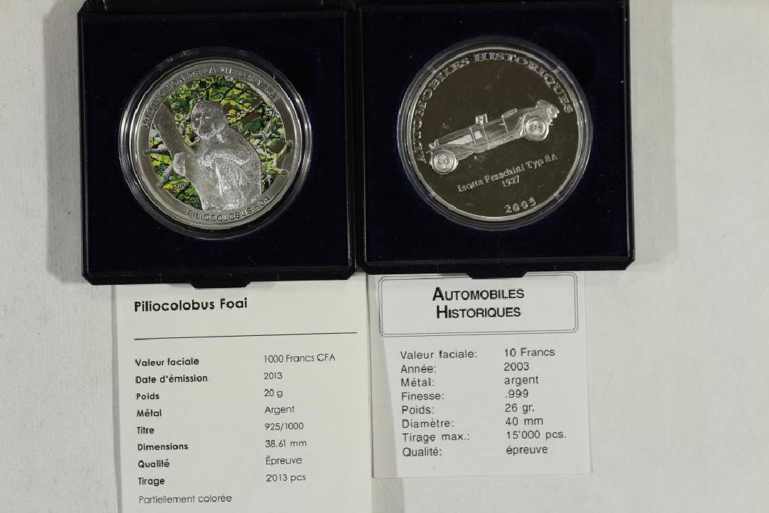 NICE LOT OF 2 PROOF SILVER COINS SEE DESCRIPTION (1 of 3)