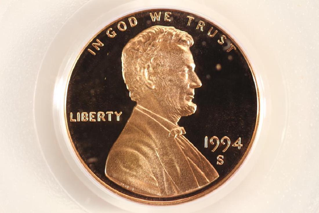 1994-S LINCOLN CENT PCGS PR69RD DCAM (1 of 3)