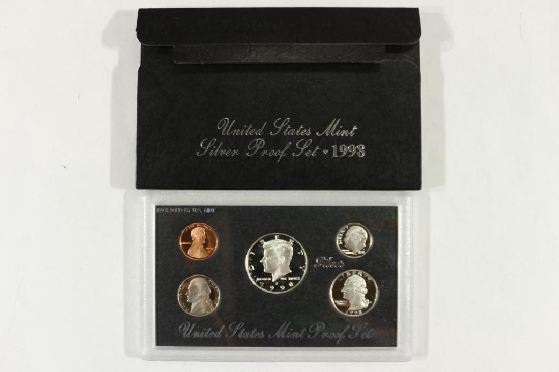 1998 US SILVER PROOF SET (WITH BOX) (1 of 2)
