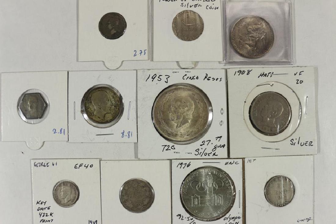 11 ASSORTED COINS ETC... SEE DESCRIPTION (1 of 2)