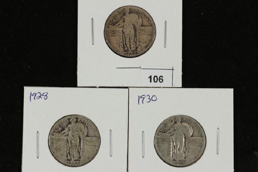 1926,28 & 30 STANDING LIBERTY QUARTERS (1 of 2)