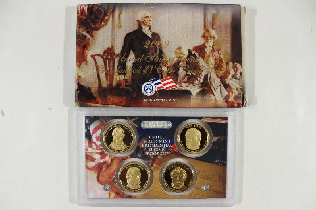 2009 US PRESIDENTIAL DOLLAR PROOF SET WITH BOX (1 of 2)
