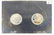 2 STERLING SILVER PROOF MEN IS SPACE ROUNDS - 2