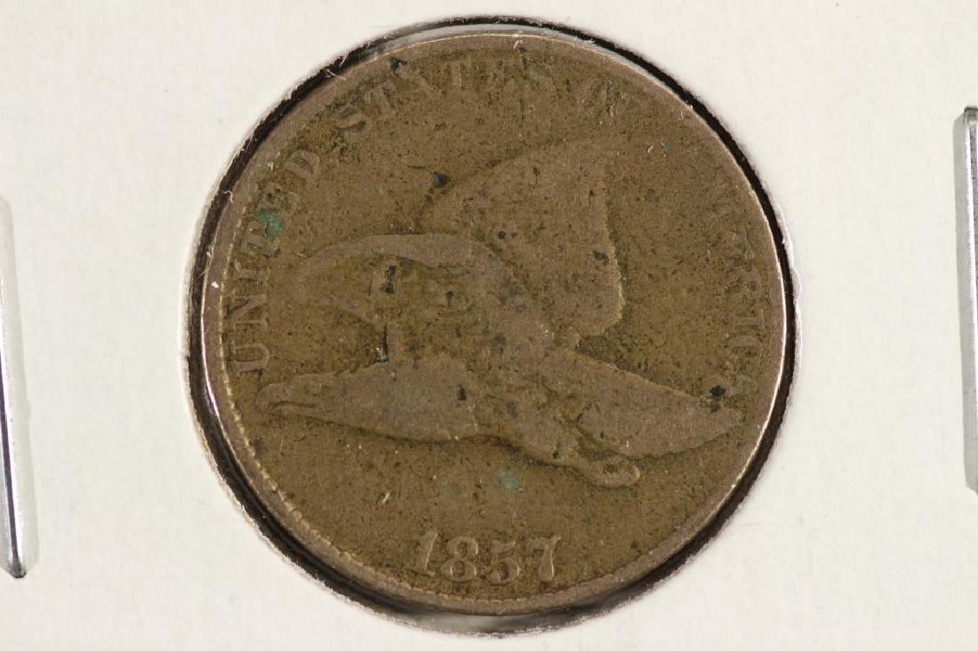 1857 FLYING EAGLE CENT (1 of 2)