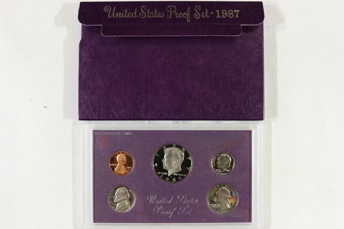 1987 US PROOF SET (WITH BOX) (1 of 2)