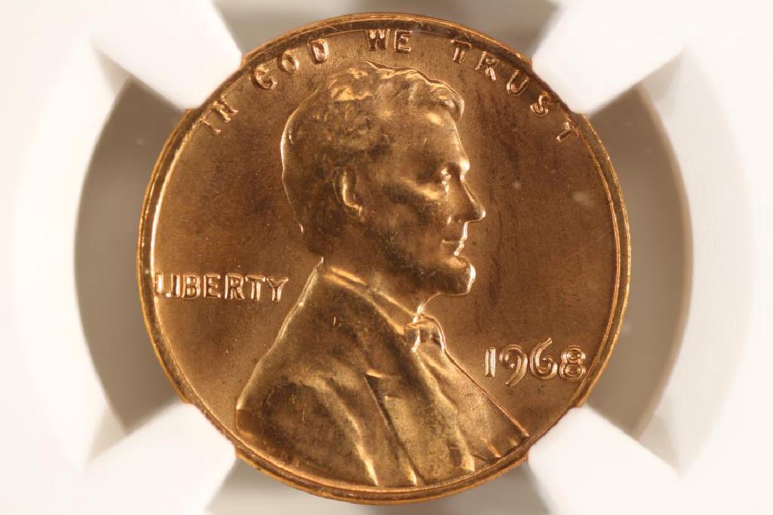 1968 LINCOLN CENT NGC MS66RD (1 of 3)