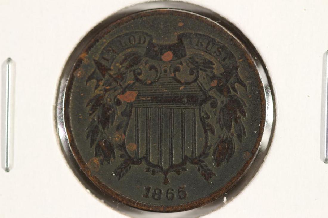 1865 US TWO CENT PIECE (1 of 2)