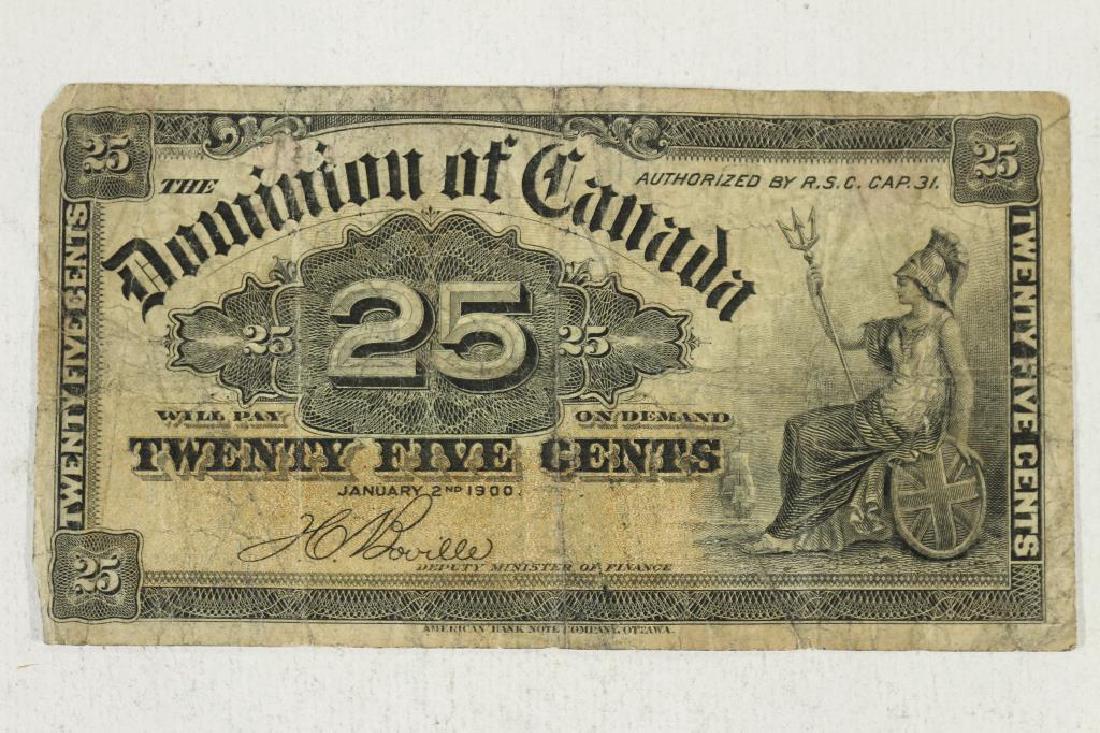 1900 DOMINION OF CANADA 25 CENT FRACTIONAL (1 of 2)