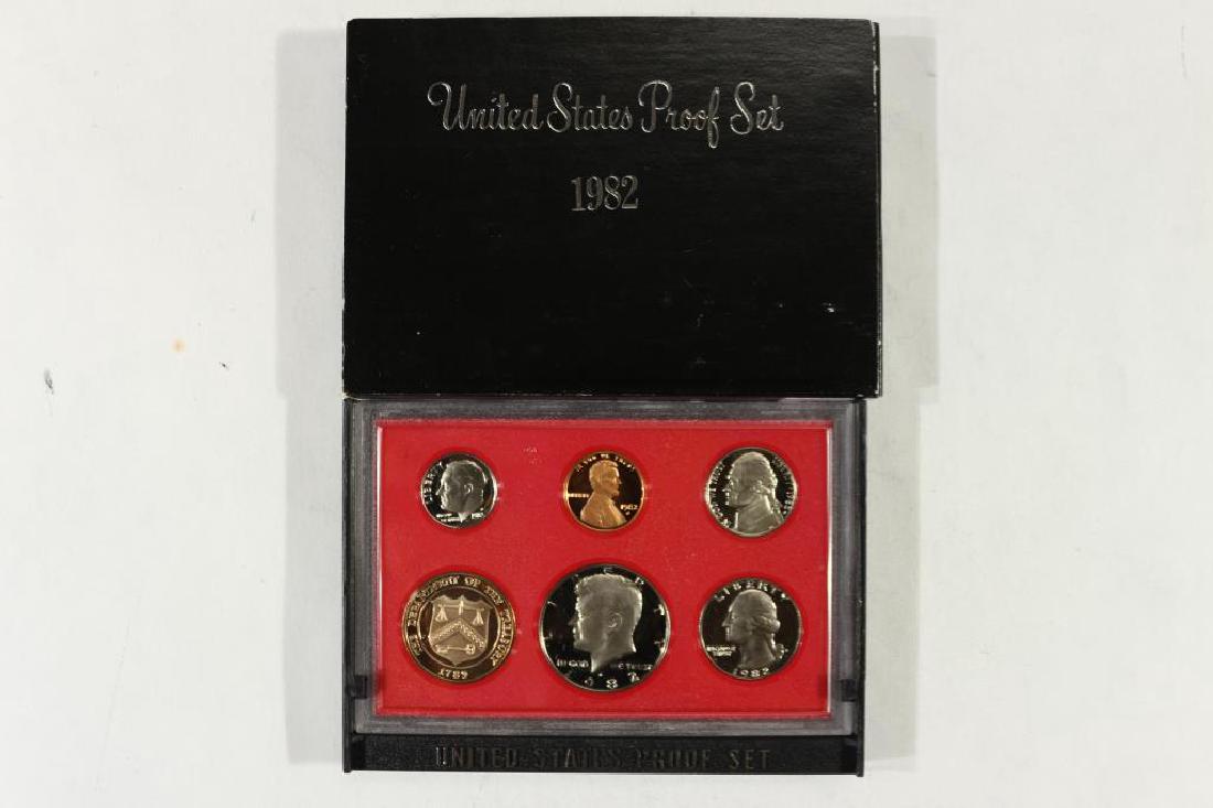 1982 US PROOF SET (WITH BOX) (1 of 2)