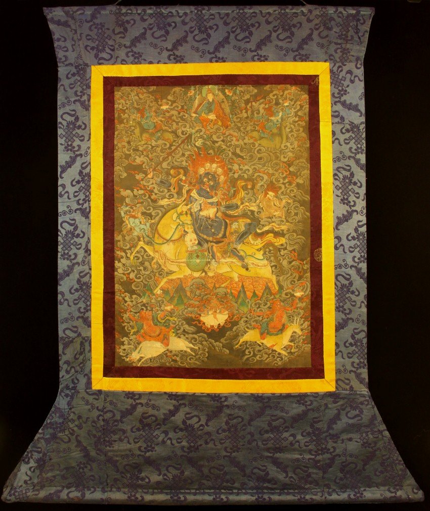 Tibet/China, 18th - 19th Century Thangka (1 of 10)