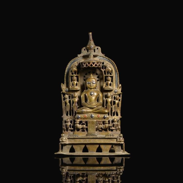 14-15 century northwest India Mahavira Jain statues (1 of 7)