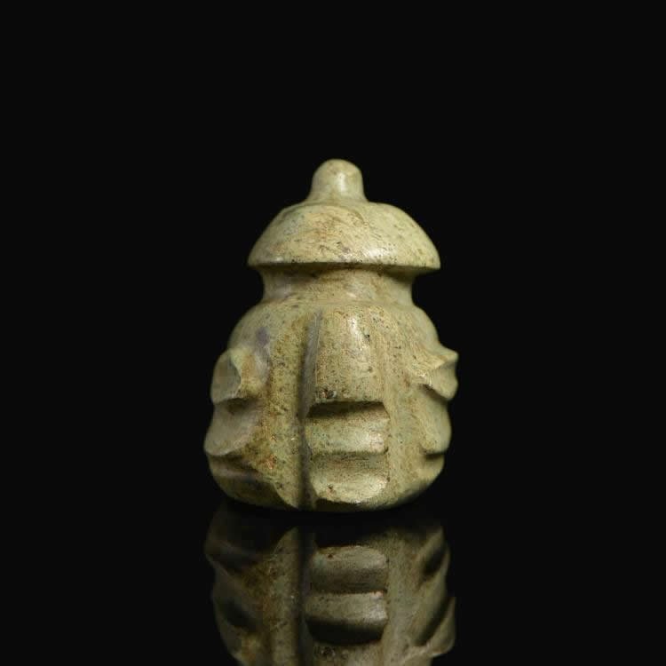 Mayan jade Avatar: Year: 10th century BC - 3rd century AD