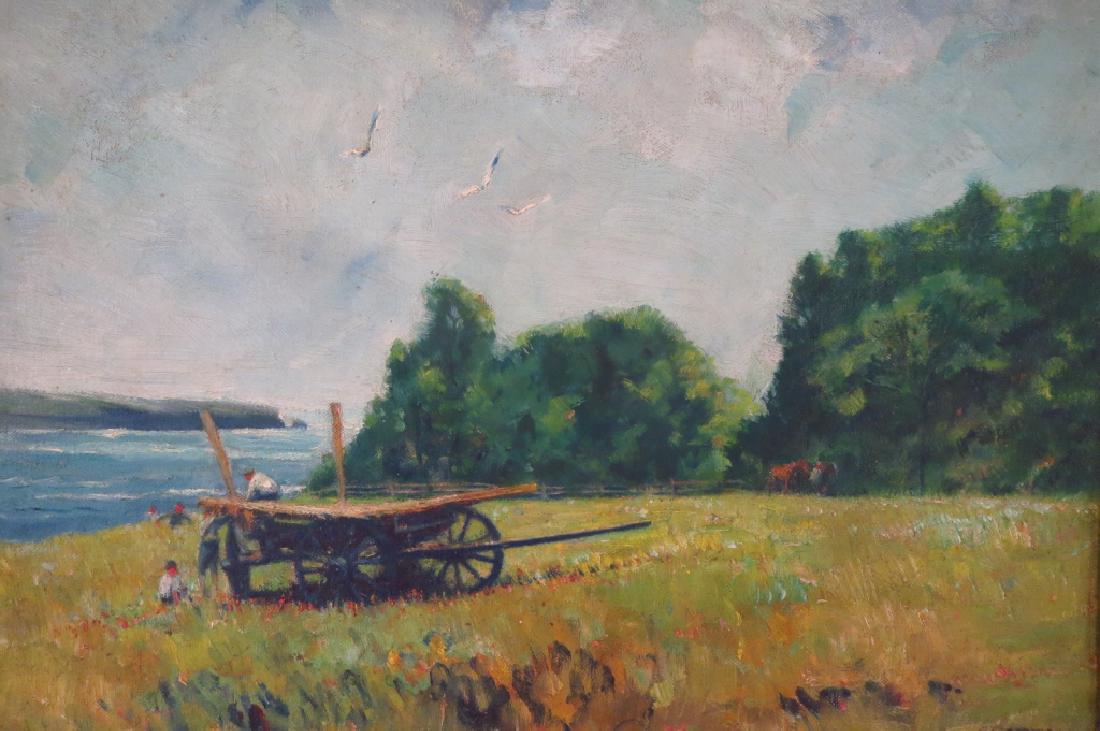 G. Condon, "Meadow by the Sea", O/B, Signed (1 of 5)