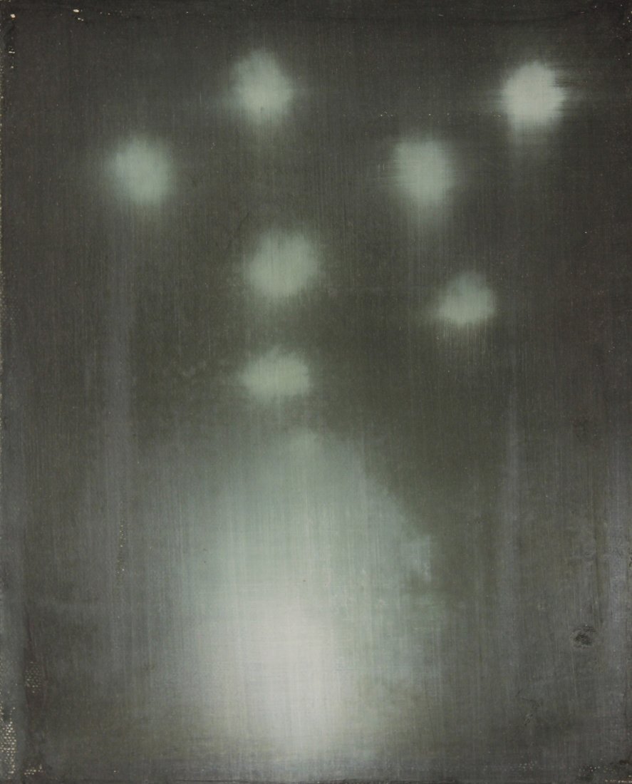 Ross Bleckner  Am b. 1949 Abstract o/c 1991 (1 of 6)