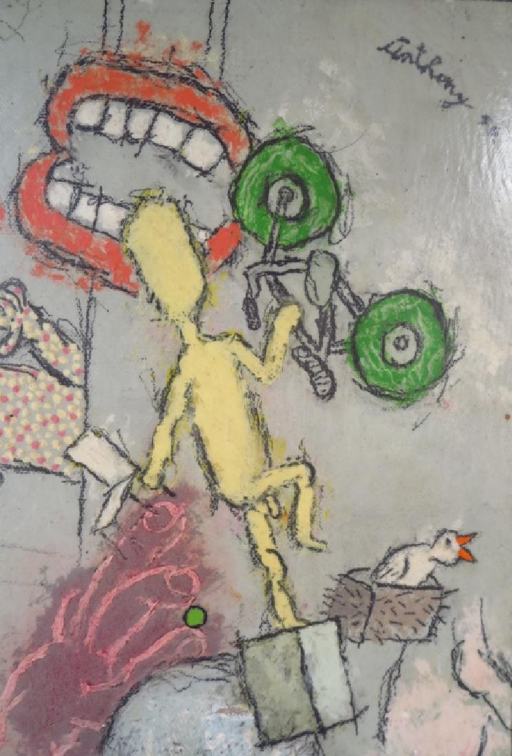 William Anthony  Am .b 1934 "7 Samaroids" o/c 1996 (1 of 5)