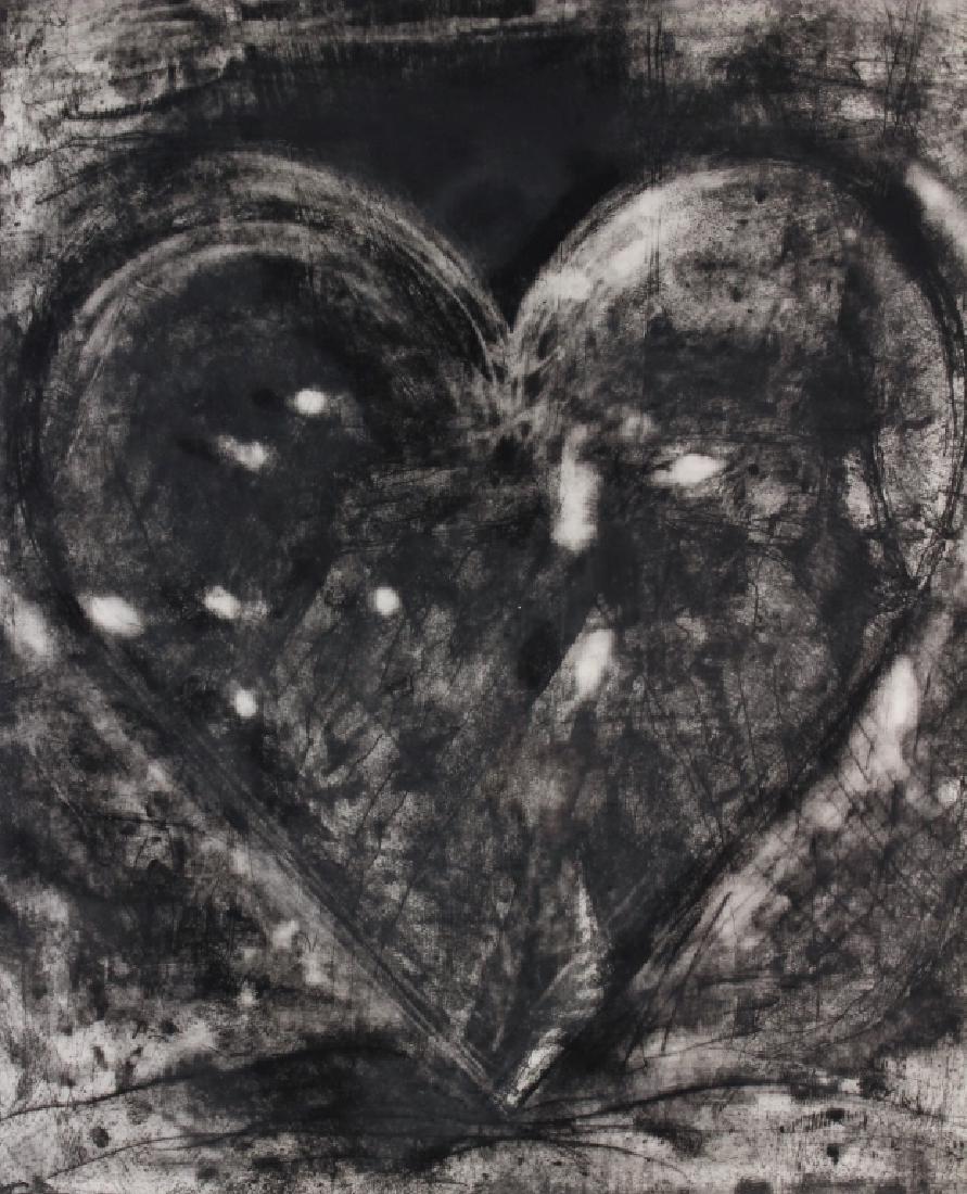 Jim Dine AM b.1935 Heart Etching 1981 (1 of 4)